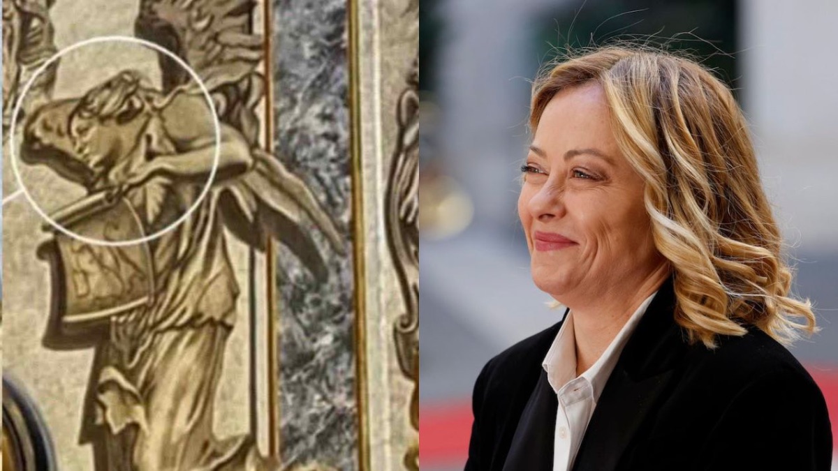 Vittoria alata o evocazione onirica della presidente