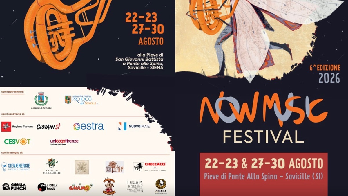 Dal 22 agosto torna il Now Music Festival: jazz, sperimentazione e ambiente nel Senese