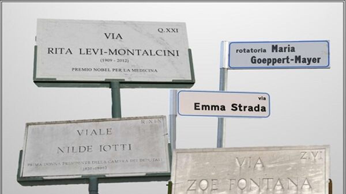 Un mondo rappresentato a met&agrave;. Poche donne nei nomi delle strade di Siena