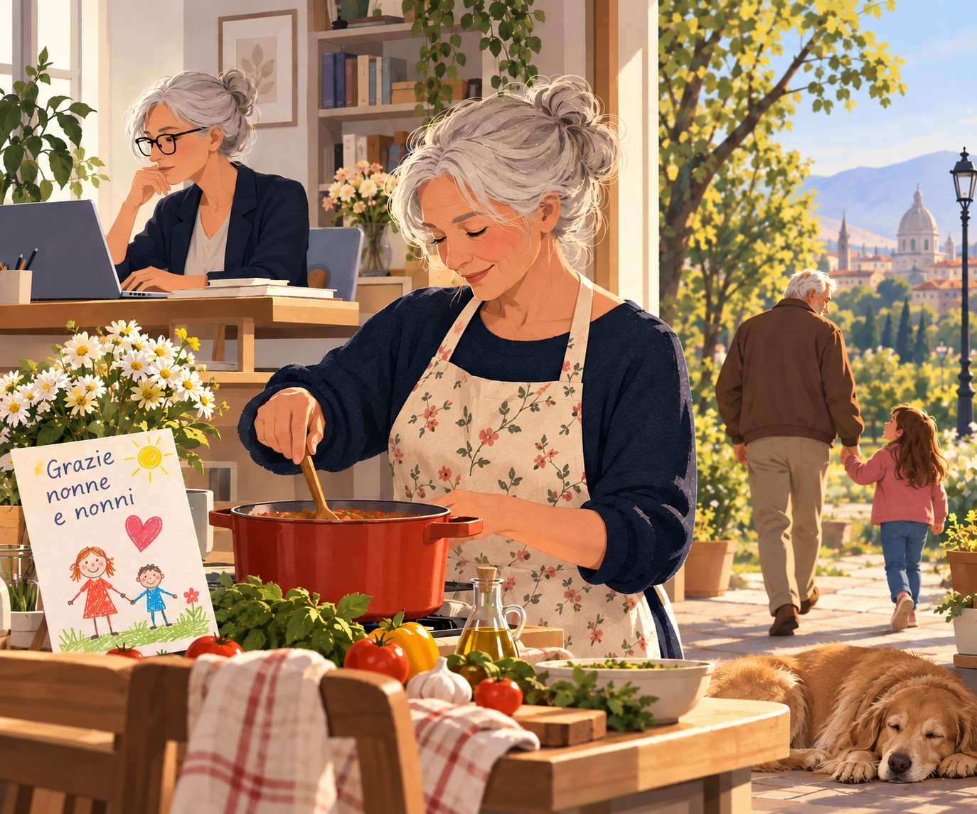 Festa dei nonni: il welfare invisibile che ha ancora (troppo) spesso un volto di donna