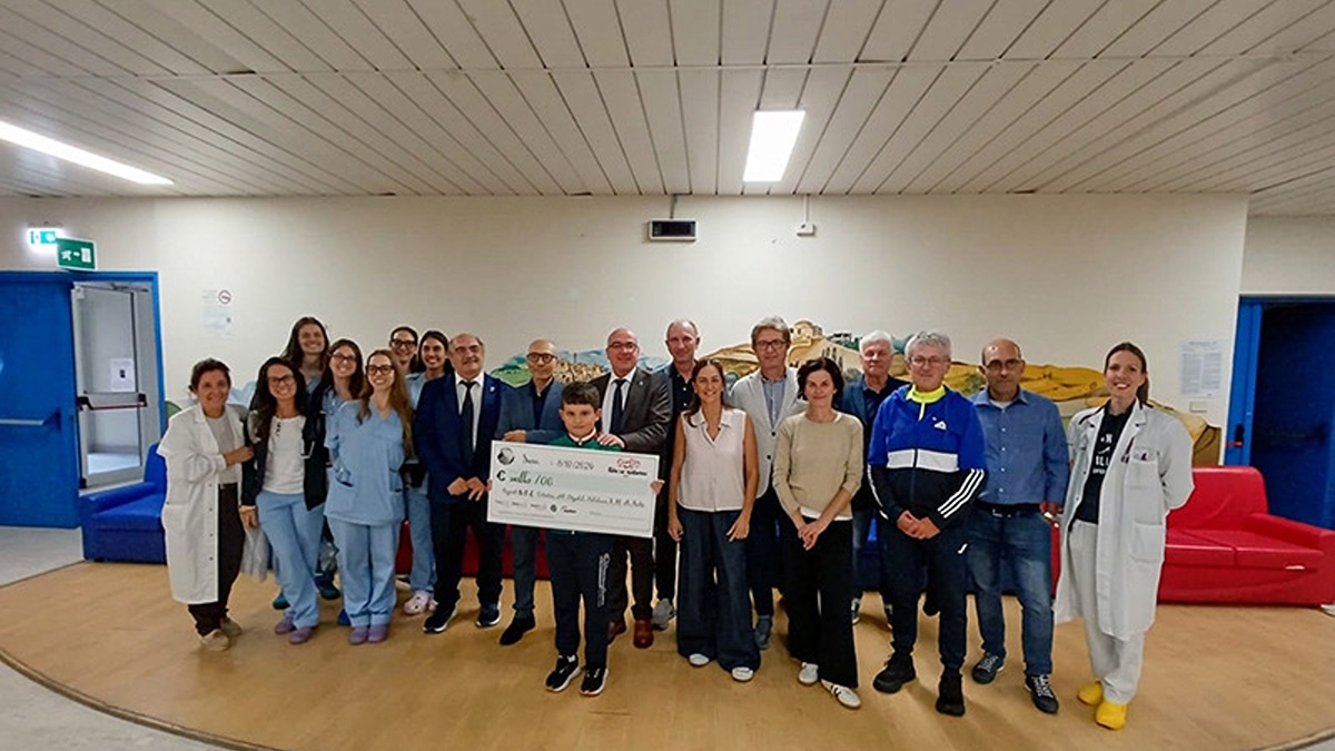 Con Ride for Children la Pediatria riceve 1.000 euro